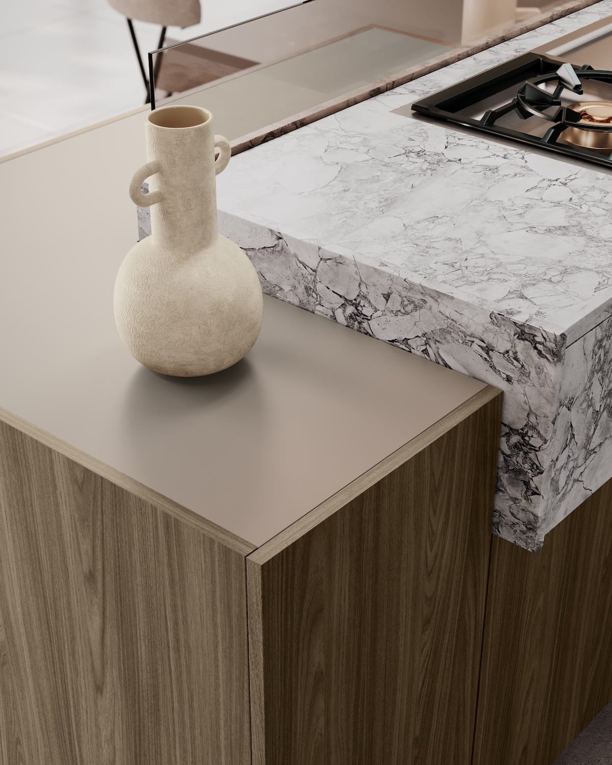 Plan de travail de cuisine haut de gamme